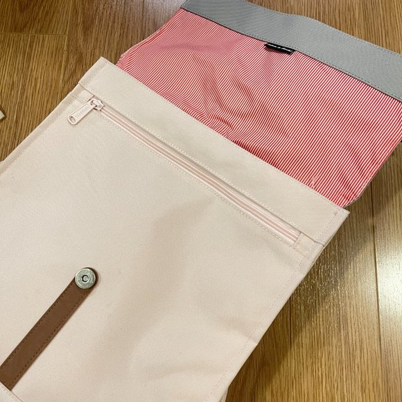NWOT Herschel Mid Volume City Backpack - Pink Grey - Picture 6 of 9